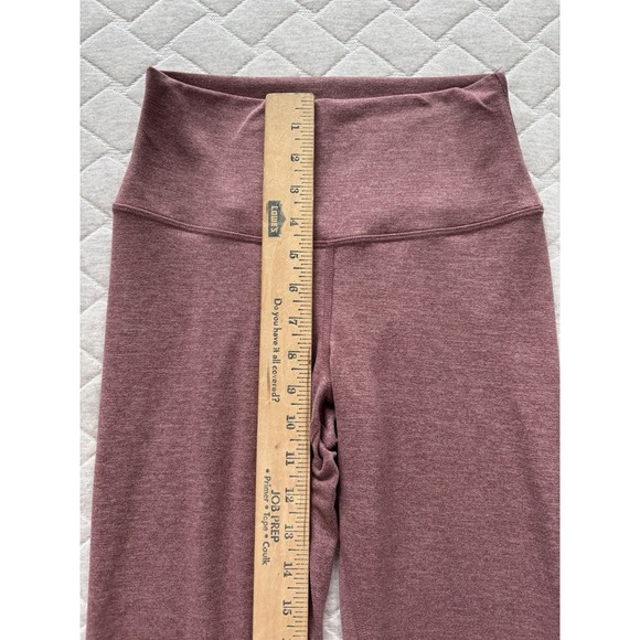 Quince Leggings Womens XS Heather Red Athletic Workout Gym Yoga Pilates Barre - Picture 6 of 7